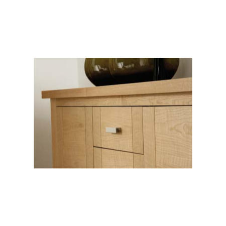 Zone Jenson Oak 3 Door 1 Drawer Sideboard