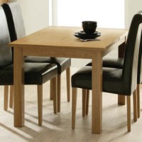 Zone Mallory Oak Rectangular Extending Dining Table