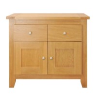 Zone Mallory Oak 2 Door 2 Drawer Sideboard