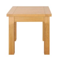Zone Mallory Oak Square Side Table