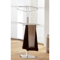 Hasena Caro Clothes Stand in White and Chrome