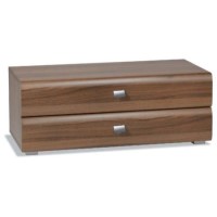 Hasena Caro 2 Drawer Wide Chest in Walnut