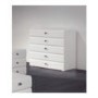 Hasena Caro 5 Drawer Wide Chest in White