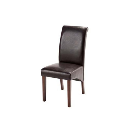 World Furniture Nevada Rectangular Dining Set in Walnut with 6 Chairs in Brown