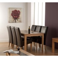 Conrad Large Rectangular Dining Table in Oak