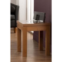 Conrad Square Lamp Table in Oak