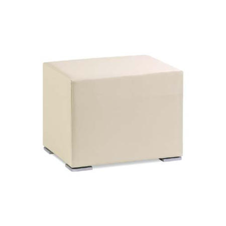 Hasena Caro White Leather Stool 