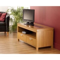 World Furniture Lombok 2 Drawer TV Cabinet in Oak