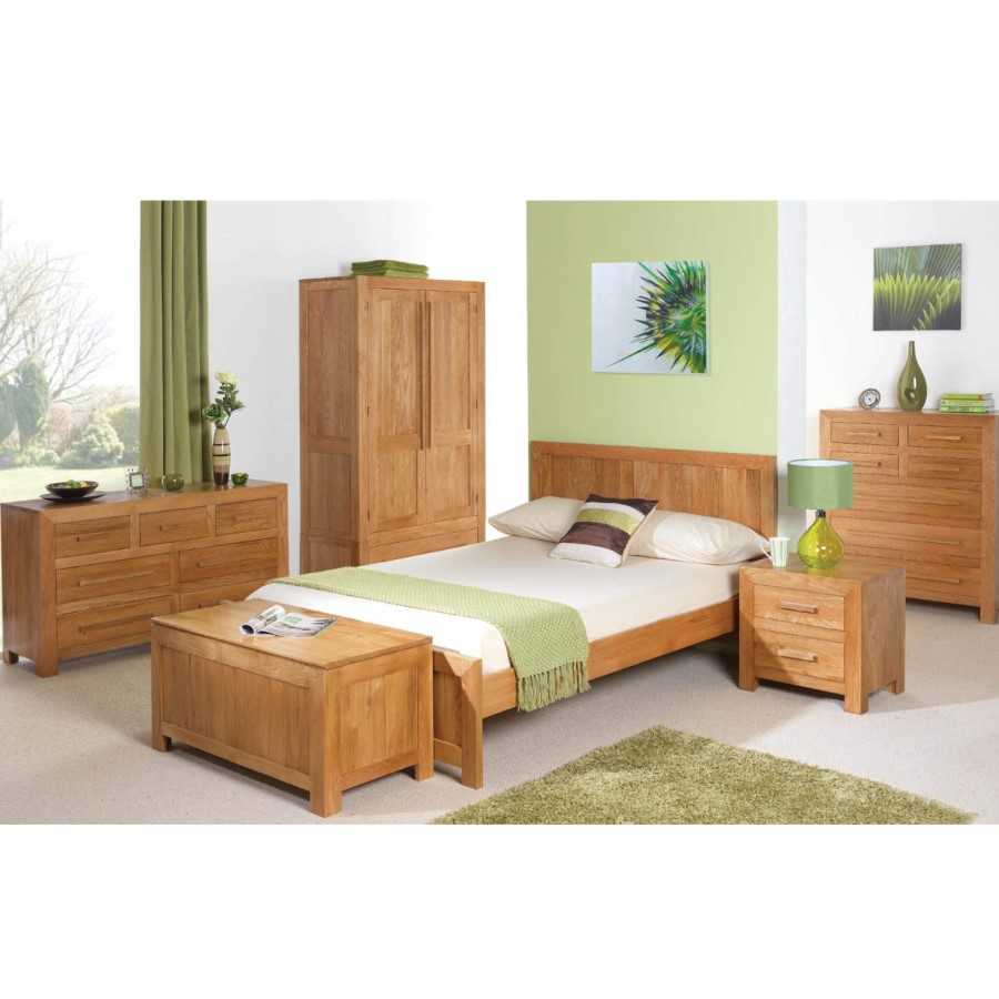 Heritage Furniture UK Caley Solid Oak Bed - single
