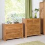 Heritage Furniture UK Caley Solid Oak 3 Drawer Chest