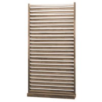 Alpes Developpement Cosmos Grey Tinted Solid Teak Screen