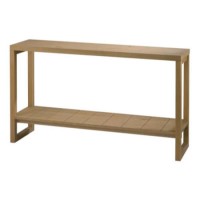 Alpes Developpement Hampton Solid Oak Console Table