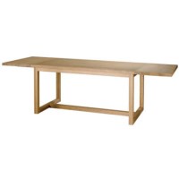 Alpes Developpement Hampton Solid Oak Extending Dining Table