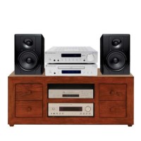 Islar Solid Wood Hifi Cabinet - 