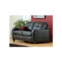 World Furniture Alex 2 Seater Sofa in Black