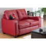 World Furniture Alex 2 Seater Sofa in Red