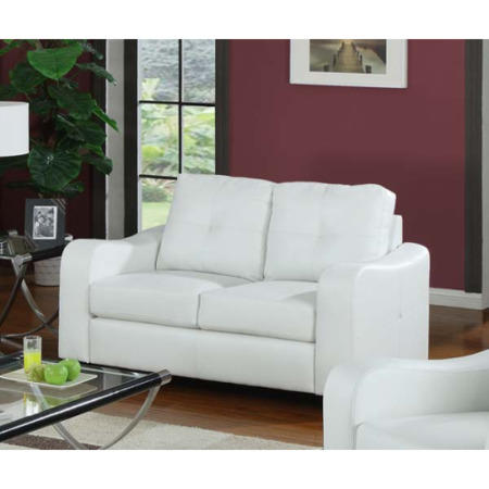 World Furniture Alex 2 Seater Sofa in White