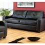 World Furniture Alex 3 Seater Sofa in Black