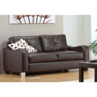 World Furniture Alex 3 Seater Sofa in Brown