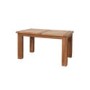 Furniture Link Danube Solid Oak Rectangular Extending Dining Table