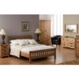 Varka 6 Piece Bedroom Furniture Set in Oak - with double bed
