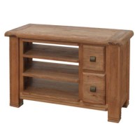 Furniture Link Danube Solid Oak TV Cabinet 