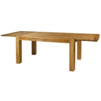 Alpes Developpement Acadie Solid Oak 160cm Extending Dining Table