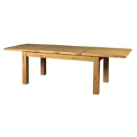 Acadia Solid Oak 170cm Extending Dining Table - 