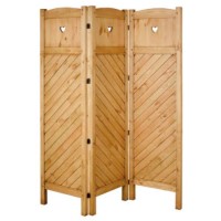 Alpes Developpement Farmer Solid Pine 3 Leaf Screen