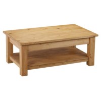 Alpes Developpement Pays Solid Pine Coffee Table