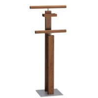 Hasena Kari Dark Solid Oak Clothes Stand
