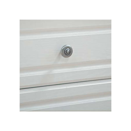 Welcome Furniture Amelie White 1 Door 6 Drawer Childs Wardrobe