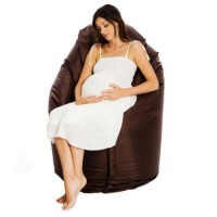 Icon Designs St Ives Memory Foam Fun Bag in Brown