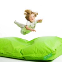 Icon Designs St Ives Memory Foam Fun Bag in Lime