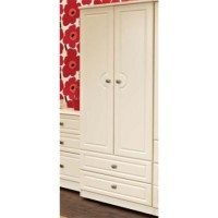 Welcome Furniture Amelie Cream 2 Door 2 Drawer Wardrobe