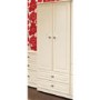 Welcome Furniture Amelie Cream 2 Door 2 Drawer Wardrobe
