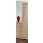 Welcome Furniture Amelie 1 Door Wardrobe in Light Oak