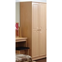 Welcome Furniture Amelie 2 Door Wardrobe in Beech