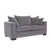 Icon Designs Madrid Scatter Back 2 Seater Sofa Bed in Grey