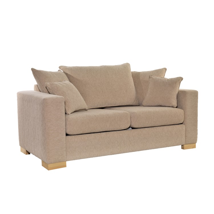 Madrid Beige 2 Seater Sofa Bed