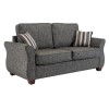 Icon Designs Roma 2 Seater Sofa Bed in Grey