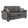 Icon Designs Roma 2 Seater Sofa Bed in Grey