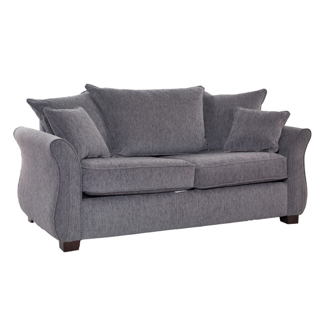 Icon Designs St Ives Vienna 2 Seater Scatter Back Sofa Bed in Grey