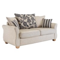 Icon Designs St Ives Vienna 2 Seater Scatter Back Sofa Bed in Beige
