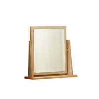 Welcome Furniture Loxley Single Vanity Mirror in Maple