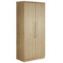 Welcome Furniture Loxley 2 Door Wardrobe in Maple