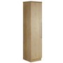 Welcome Furniture Loxley 1 Door Wardrobe in Maple