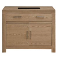 Zone Safara Solid Wood 2 Door 2 Drawer Sideboard