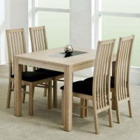 Zone Safara Solid Wood Rectangular Dining Table