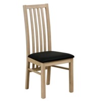 Zone Safara Solid Wood Slat Back Dining Chair